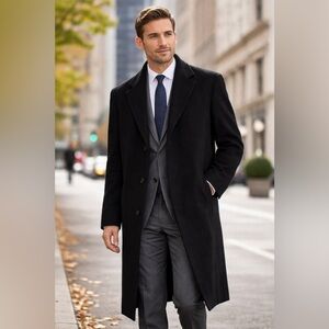 Ralph Lauren Black Men's Overcoat